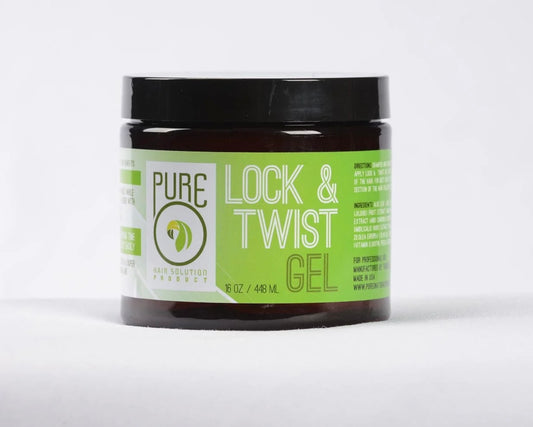 PUREO NATURAL LOCK & TWIST GEL 16OZ (PC)