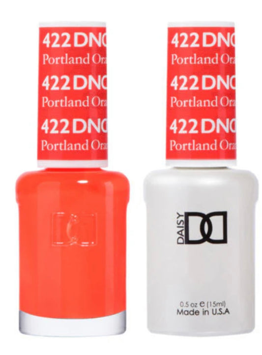 DND GEL & POLISH DUO 422 PORTLAND ORANGE