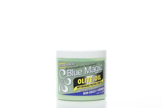 Blue Magic OLIVE OIL ANTI-BREAKAGE PROTEIN COMPLEX LEAVE IN STYLING CONDITIONER