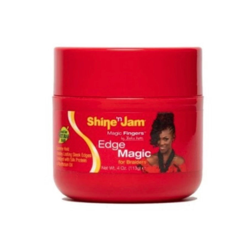 Ampro Shine'n Jam Magic Fingers Edge Magic for Braiders 4 oz