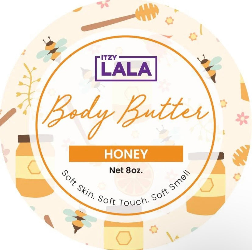 ITZY LALA PURE BODY & HAIR BUTTER 8OZ