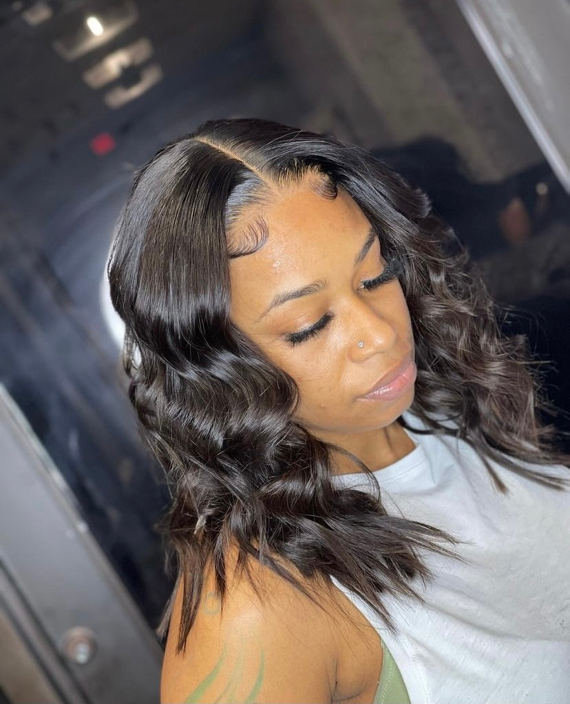 5x5 Body wave, STRAIGHT, DEEP WAVE HD Closure