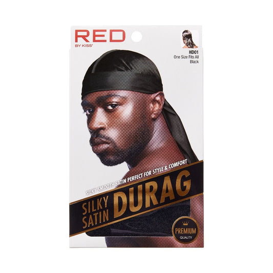 ROUGE PAR KISS DURAG EN SATIN SOYEUX 