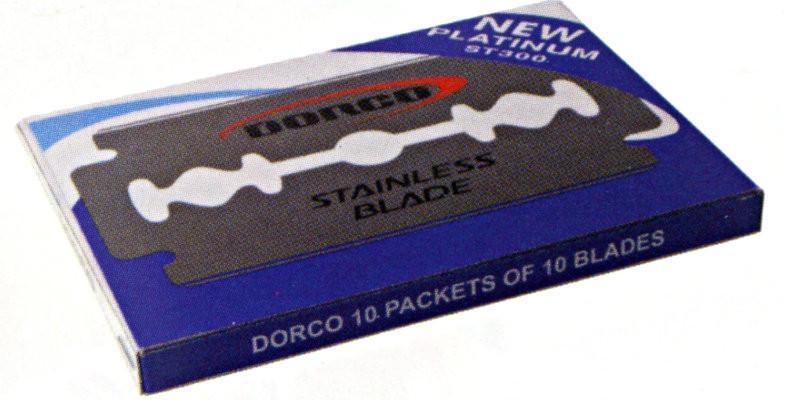 DORCO DOUBLE EDGE RAZOR BLADES 10PC